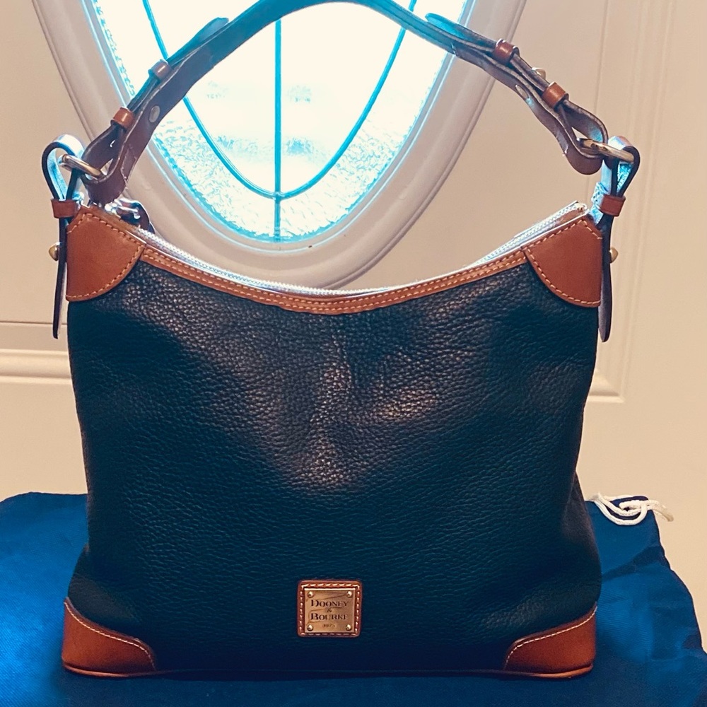 EUC Black Dooney and Bourke Hobo Bag
